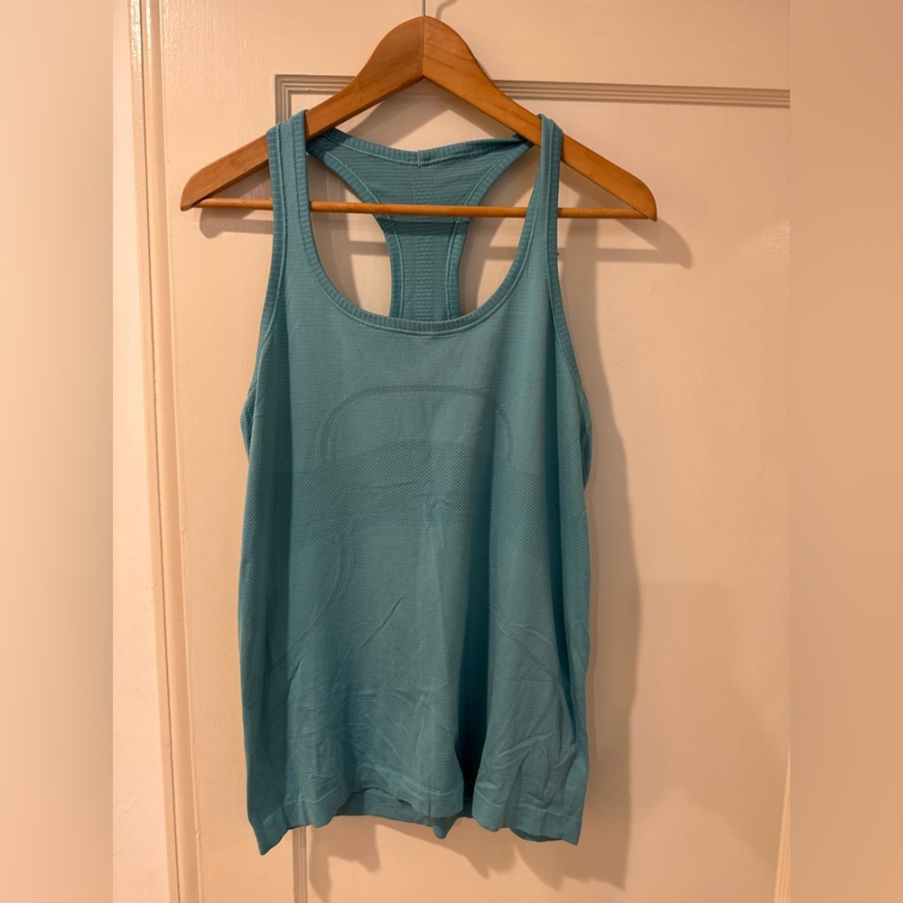 Lululemon swiftly Teal Racerback Tank Top